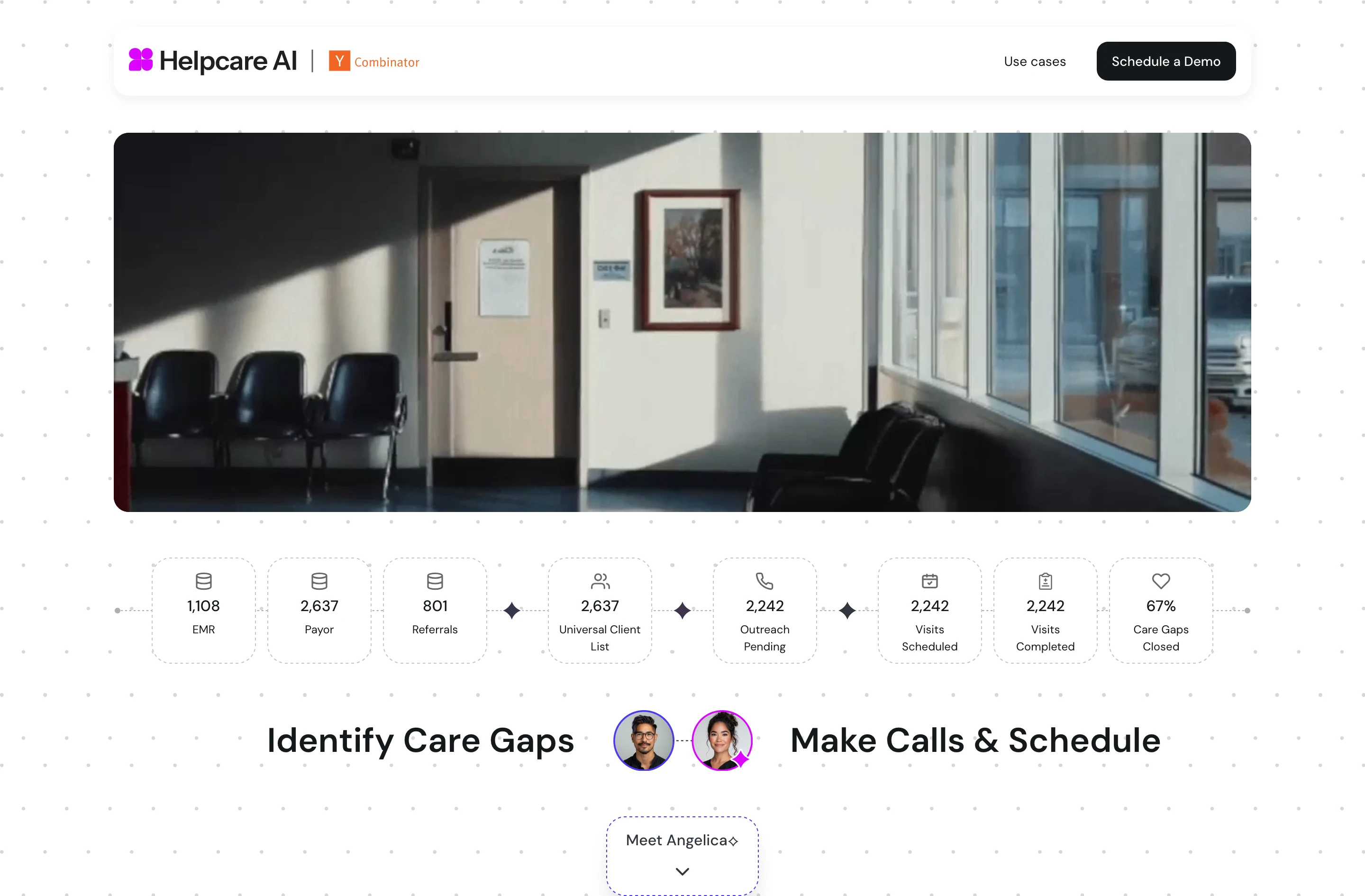 HelpCare AI case study visual
