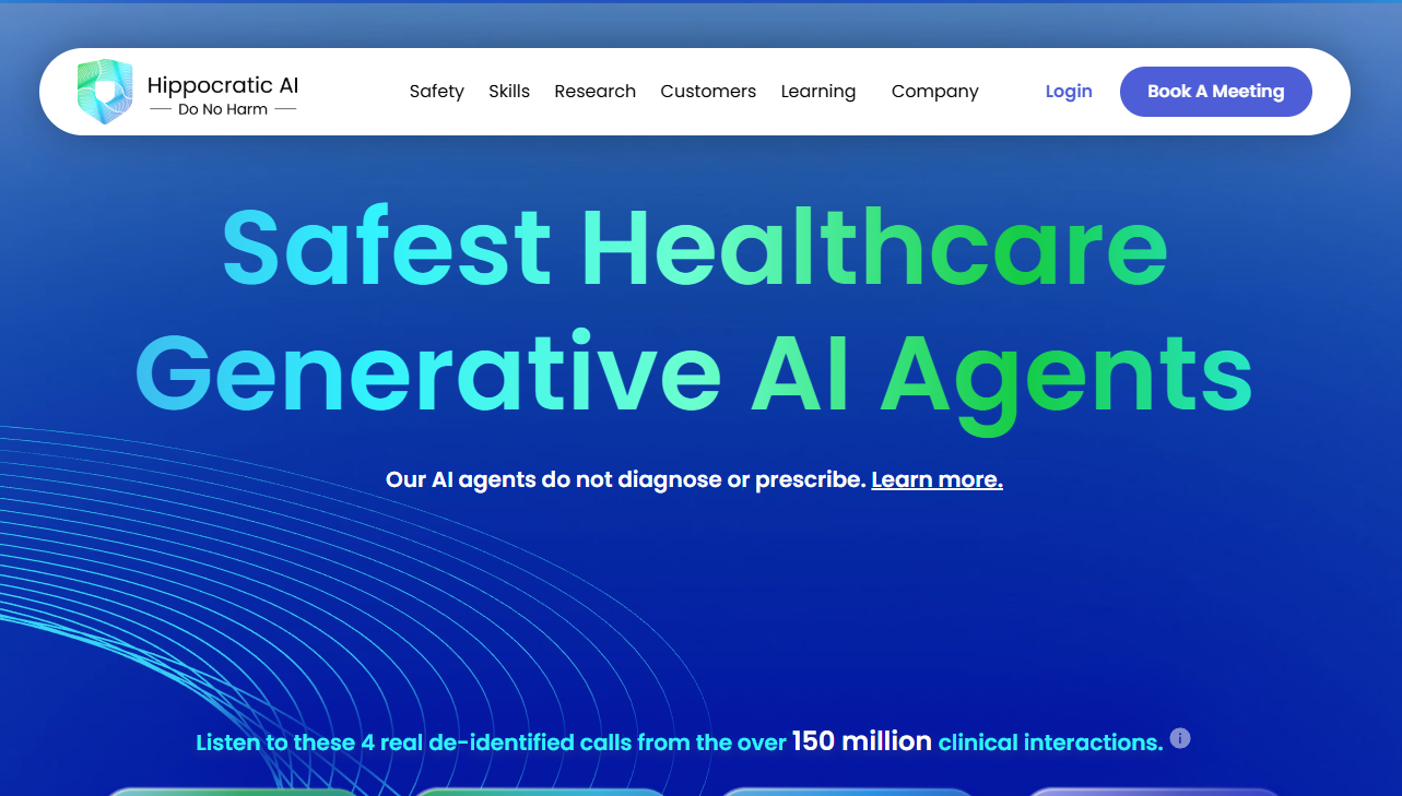 Hippocratic AI case study visual